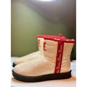 FOCO Alabama Crimson Tide Women Boots Sz 7 NCAA Licensed Team Spirit Shoes